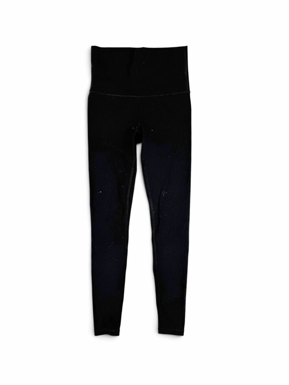 Ivivva High Rise Full Length Leggings Black Girls Size 10